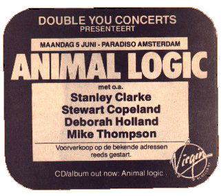 newspaper advertisement for concert